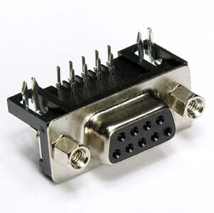 DB9 Female Right Angle Connector DB9 Female Right Angle Connector